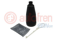 Steering wheel cover, steering unit