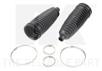 Steering wheel cover, steering unit