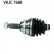 Drive Shaft VKJC 7688 SKF, Thumbnail 2