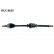 Drive Shaft VKJC 8650 SKF, Thumbnail 2