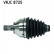 Drive Shaft VKJC 8725 SKF, Thumbnail 3