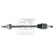 Drive shaft 1002966 FEBI