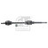 Drive shaft 1008395 FEBI