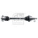 drive shaft 181980 FEBI