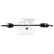 Drive shaft 184613 FEBI