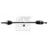 Drive shaft 184613 FEBI