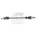 Drive shaft 193386 FEBI