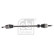Drive shaft 193386 FEBI