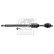 Drive shaft 193764 FEBI