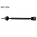 Drive Shaft VKJC 1016 SKF
