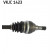Drive Shaft VKJC 1423 SKF, Thumbnail 3