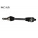Drive Shaft VKJC 1425 SKF