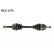 Drive Shaft VKJC 1476 SKF, Thumbnail 2