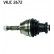 Drive Shaft VKJC 2672 SKF, Thumbnail 3