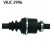 Drive Shaft VKJC 2996 SKF, Thumbnail 3