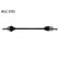Drive Shaft VKJC 3705 SKF, Thumbnail 2