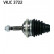 Drive Shaft VKJC 3722 SKF, Thumbnail 2