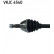 Drive Shaft VKJC 4540 SKF, Thumbnail 3