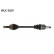 Drive Shaft VKJC 5019 SKF