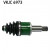 Drive Shaft VKJC 6973 SKF, Thumbnail 3
