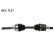 Drive Shaft VKJC 7137 SKF, Thumbnail 2