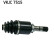 Drive Shaft VKJC 7515 SKF, Thumbnail 3