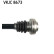 Drive Shaft VKJC 8673 SKF, Thumbnail 3
