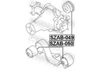 Mounting, differential
