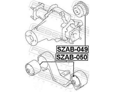 Mounting, differential