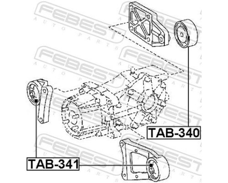 Mounting, differential