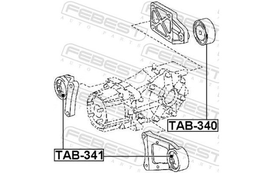 Mounting, differential