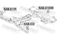 Mounting, differential