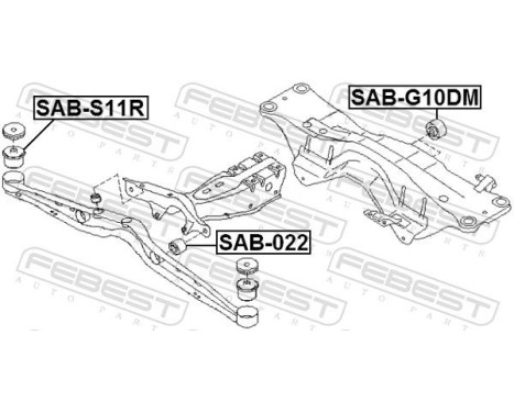 Mounting, differential