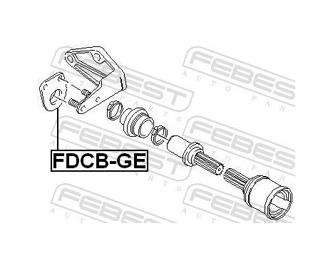 Bearing, drive shaft, Image 3