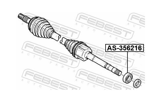 Bearing, drive shaft, Image 3