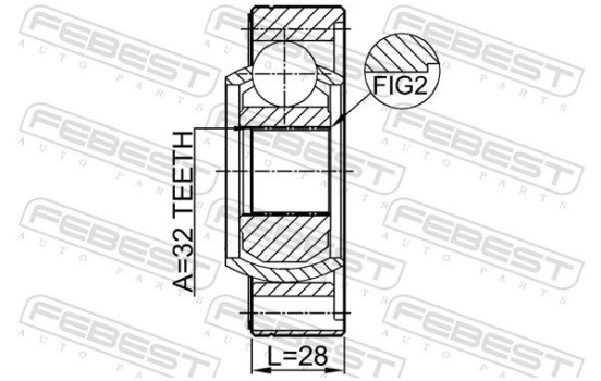 Drive shaft coupling, Image 3