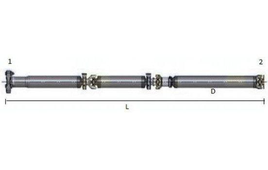 Drive shaft, shaft drive