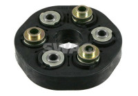 Hardy disk/Rubber shaft coupling