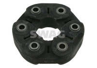 Hardy disk/Rubber shaft coupling