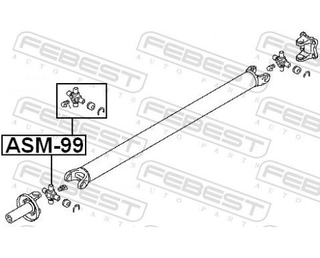 Joint, propshaft, Image 2