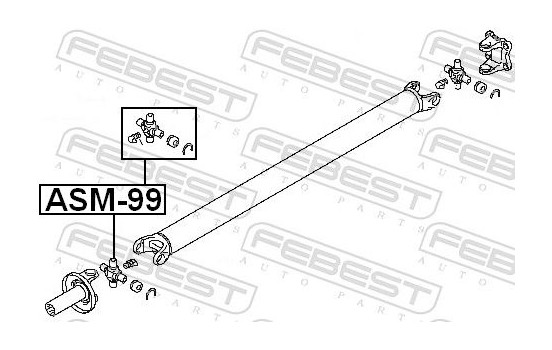 Joint, propshaft, Image 2