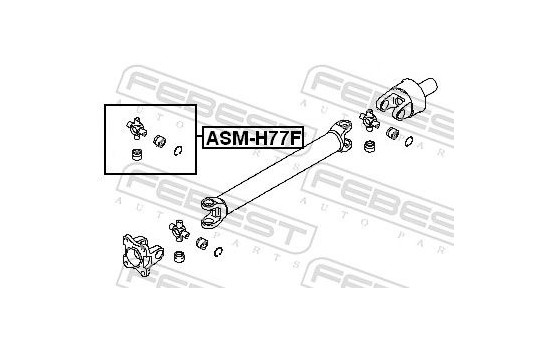 Joint, propshaft, Image 2