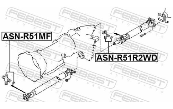 Joint, propshaft, Image 2