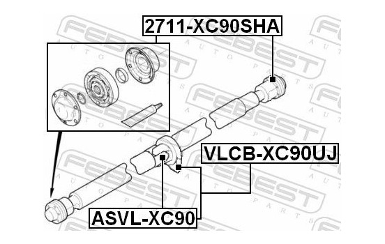Joint, propshaft, Image 2