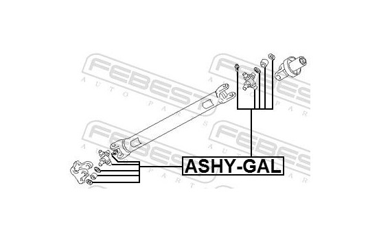 Joint, propshaft, Image 2
