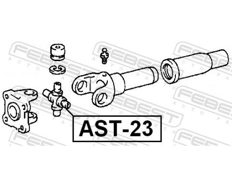 Joint, propshaft, Image 2