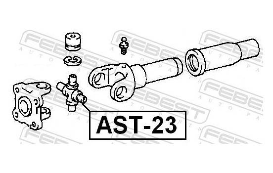 Joint, propshaft, Image 2