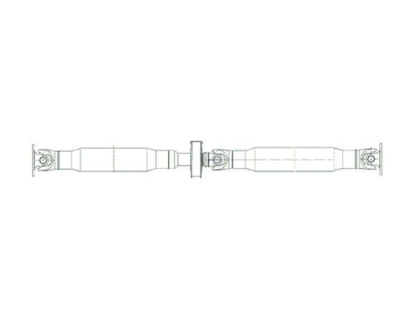 Propshaft, axle drive
