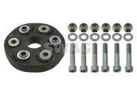 Rep. Set Hardy disc/Rubber shaft coupling