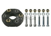 Rep. Set Hardy disc/Rubber shaft coupling